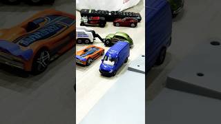 Hotwheels cars at car meet Town truck at car meet Volkswagen beetle shorts [upl. by Base]