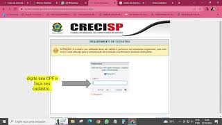 Inscrição no CRECISP  o corretor de imóveis [upl. by Laenej825]