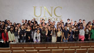 UNC Pembroke welcomes international students from 53 countries to the BraveNation family [upl. by Nosreh]