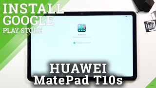 How to Install Google Play Store on HUAWEI MatePad  Install Google Services May 2021 [upl. by Oremo]