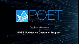 POET Updates on Customer Progress as CIOE 2024 Nears [upl. by Kurtzman]