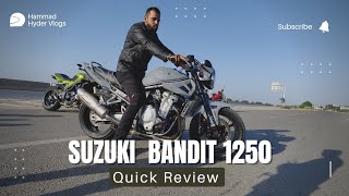 Suzuki Bandit 1250  Quick Review [upl. by Honeyman563]