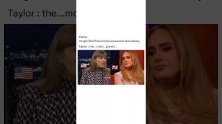 Best memes on the internet part 73 🤣 Adele vs Taylor Swift shorts celebrity funny fyp memes [upl. by Odnanref38]