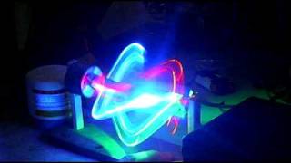 ProyectosLed 3 esfera de leds Spinning RGB LED Ball [upl. by Gnap707]