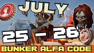 Bunker Alfa code Today JULY 25  26 2023 LDOE [upl. by Navis487]