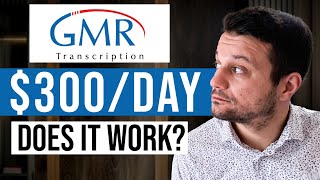 GMR Transcription Tutorial For Beginners  How Much Can You Really Earn [upl. by Atinra443]