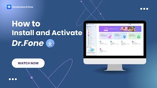 How To Install and Activate DrFone [upl. by Eelrehpotsirhc]