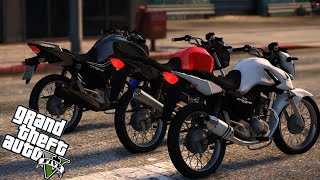 SERVIDOR BRASILEIRO COM MOTOS E CARROS BR  GTA V RP [upl. by Ayatan481]