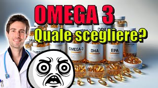 OMEGA 3 integratori cibi effetti La guida completa di un medico nutrizionista [upl. by Allan]