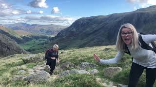 Scafell Pike from Seathwaite Farm Corridor Route  31st August 2020 [upl. by Pardew]