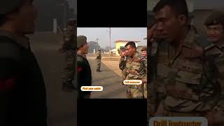 FIRST YEAR CADET JAB COMMAND PRACTIS KAREN army ncc dril drillvideos rdc [upl. by Frankhouse]