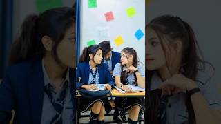 Class ki monitor ❤️📚👩‍🎓part1shorts school love cute schoollovestory youtubeshorts fyb [upl. by Krilov524]