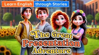 The Great Presentation Adventure  Learn English Through Meaningful Stories [upl. by Becka]