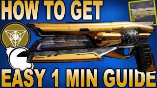 Destiny 2 HOW TO GET The Sunshot amp Sunshot Catalyst in Season 23 [upl. by Hess]