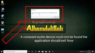 A context audio device could not be found the application will now exit II Enlighten Momin [upl. by Gnoht428]