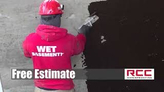 Wet Basement Call RCC Waterproofing Today  RCC Waterproofing Toronto [upl. by Ruthanne]