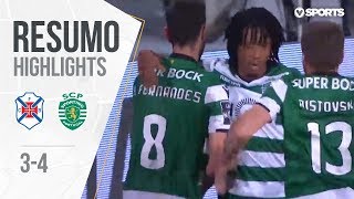 Highlights  Resumo Belenenses 34 Sporting Liga 1718 30 [upl. by Rutter943]