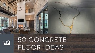 50 Concrete Floor Ideas [upl. by Dominus386]