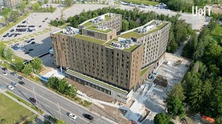 New student residence symbol of a sustainable U of T Scarborough future [upl. by Boehmer535]