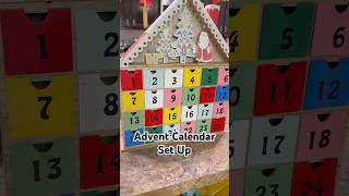 Here’s how I set up our Advent Calendar for the Christmas Countdown 🎄❤️ christmas diy [upl. by Jazmin]