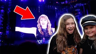 SURPRISING KIDS WITH TAYLOR SWIFT TICKETS 😱Did We Meet Her [upl. by Mitchael]