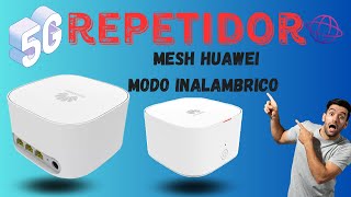 CONFIGURAR REPETIDOR MESH HUAWEI EchoLife WA8021V5 [upl. by Nohs162]