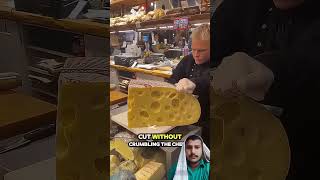 The Process of Cutting Cheese With Thread [upl. by Maurilla]