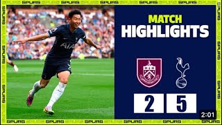 Resumen Burnley vs Tottenham 25 [upl. by Aniral]