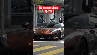 812 Competizione Aperta finished in Rosso Taormina  the Ferrari Cavalcade livery ❤️ automobile [upl. by Uot473]