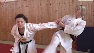 Barborka – Vivien Selfdefence demonstration short movie [upl. by Attenauq]