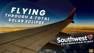 4K – Eclipse Flight – Southwest Airlines – Boeing 7378 Max – AUSIND – N8836Q – WN1721 – IFS 84 [upl. by Notsirb]