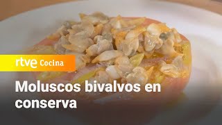 Recetas con moluscos bivalvos en conserva  Aquí la Tierra  RTVE Cocina [upl. by Ateekal]