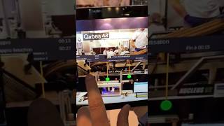 Vision en réalité augmentée de la ligne de production avec Qubes [upl. by Olnay]