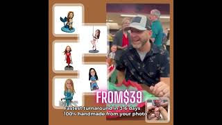 Mydedor® Bobblehead Brand Store bobblehead bobble funny bobbles jokesmydedor bobbleheads [upl. by Endys257]