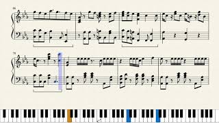 ONF 온앤오프  The We Must Love The 사랑하게 될 거야 PIANO COVER w sheet [upl. by Lapham378]