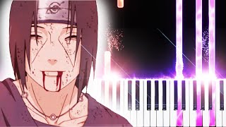 Sadness and Sorrow  Piano Tutorial Naruto OST Sheets  MIDI [upl. by Attenra]