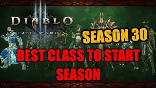 Diablo 3 Season 30  Top 3 Classes to Start Season [upl. by Gillman]