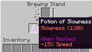 HOW TO MAKE Slowness Potion Tipped Arrow IN MINECRAFTIn  🤔🤔 minecraftshorts [upl. by Trinetta]