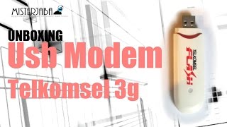 Unboxing Modem Usb Telkomsel 3g [upl. by Anivel]