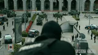 Professor enters Bank of Spain 🏦🔥🔥 scene that gives goosebumps ❤❤moneyheist professor netflix [upl. by Aidan135]