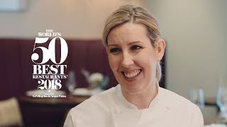 50 Seconds With Chef Clare Smyth of Core in London [upl. by Ahsatal344]