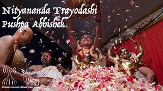 Nityananda Trayodashi 2018 PUSHPA ABHISHEK Kirtan by Jahnavi and Amala [upl. by Nnep]