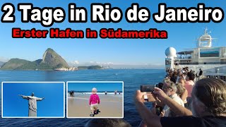 2 unglaubliche Tage in Rio de Janeiro mit MSC 🛳️ MSC Weltreise 2024 mit der MSC Poesia 020 [upl. by Jabin684]