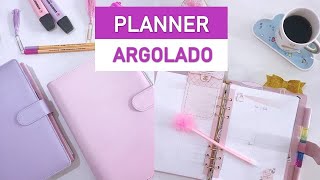 PLANNER ARGOLADO  Detalhado Inserts [upl. by Ahsai]