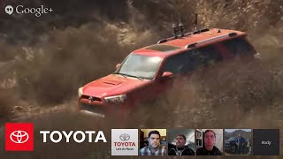 2014 4Runner KEEP IT WILD HANGOUT w Rutledge Wood amp Andy Bell  Toyota [upl. by Yldarb]