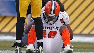 2017 Cleveland Browns Lowlights 016 [upl. by Saitam]