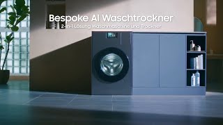 BESPOKE AI Waschtrockner  Samsung [upl. by Salahi233]