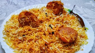 Veg Aloo Biryani without onion and garlic Kolkata Style Aloo Biryani कोलकाता स्टाइल आलू बिरयानी [upl. by Navannod407]