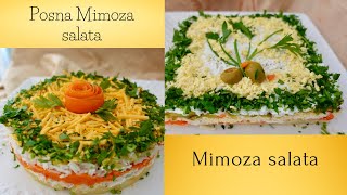 POSNA I MRSNA VERZIJA MIMOZA SALATE [upl. by Kono574]