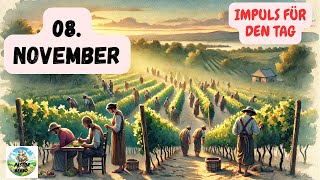 Impuls für den Tag – 08 November 2024 – Pastor Bernd [upl. by Borchers]